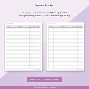 Big Happy Planner Printable Inserts, Big Happy Planner Inserts, Big HP ...
