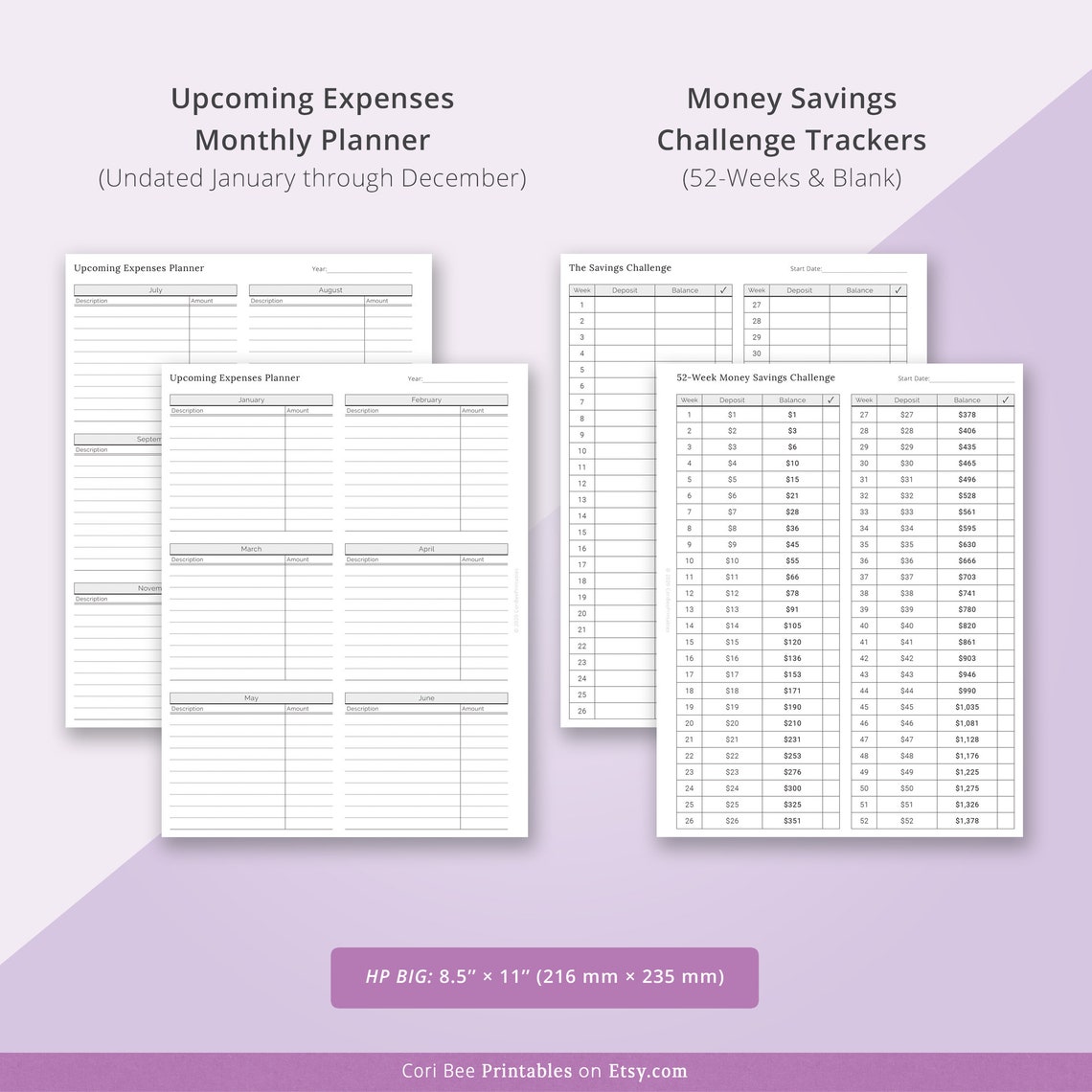 Big Happy Planner Inserts Big HP Printable Happy Planner - Etsy