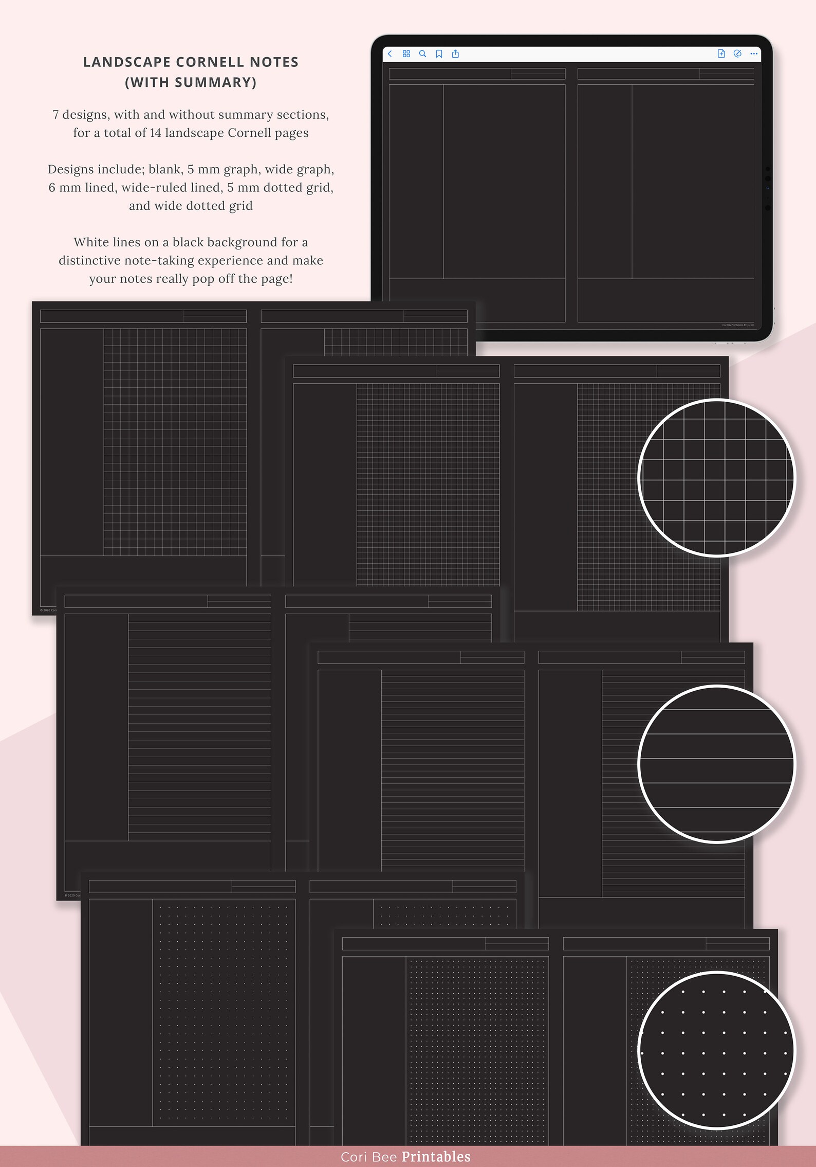 Goodnotes Digital Paper, Goodnotes Template, iPad Planner Template ...