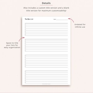 Editable to Do List Printable Template, Fillable Task List, Editable ...
