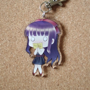 New Game!! Hifumi Takimoto 2.5" Acrylic Charms (Double-Sided)