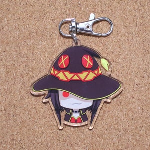 KonoSuba Megumin 2.5" Acrylic Charms (Double-Sided)