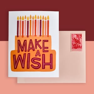 Make A Wish Birthday Card