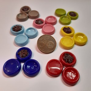 1:12 SCALE animal bowls 3 piece set for dollhouse