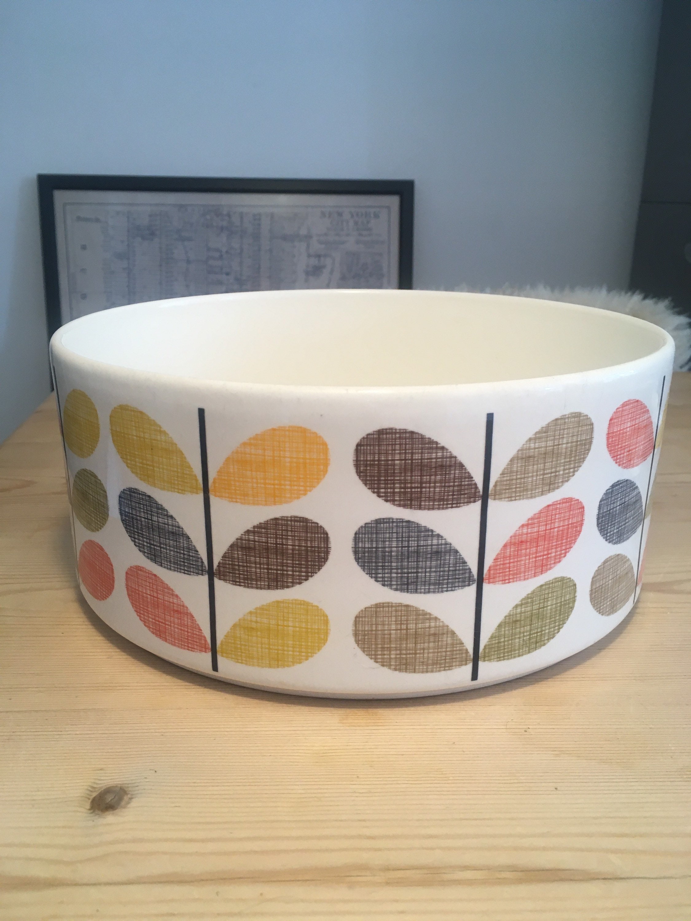 Orla Kiely House Vintage Fruit Bowl Etsy UK