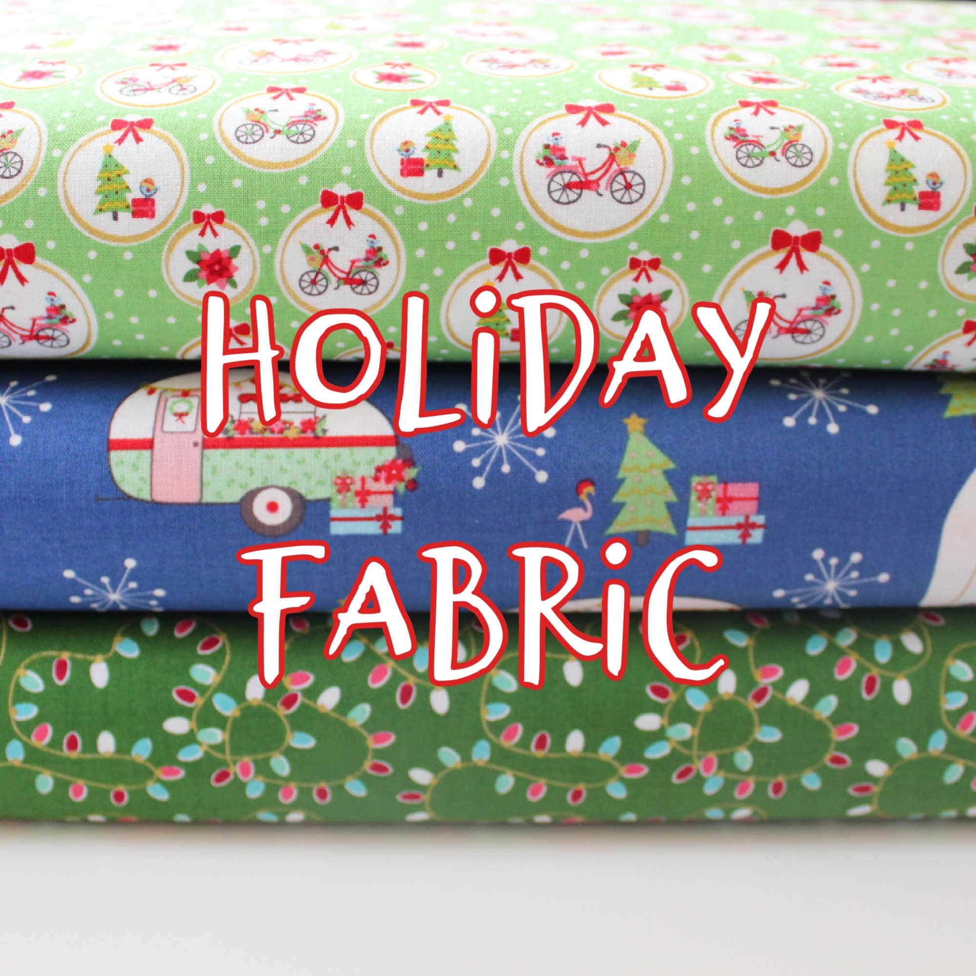Holiday Christmas Fabric from Riley Blake Fabric 100 Cotton Etsy