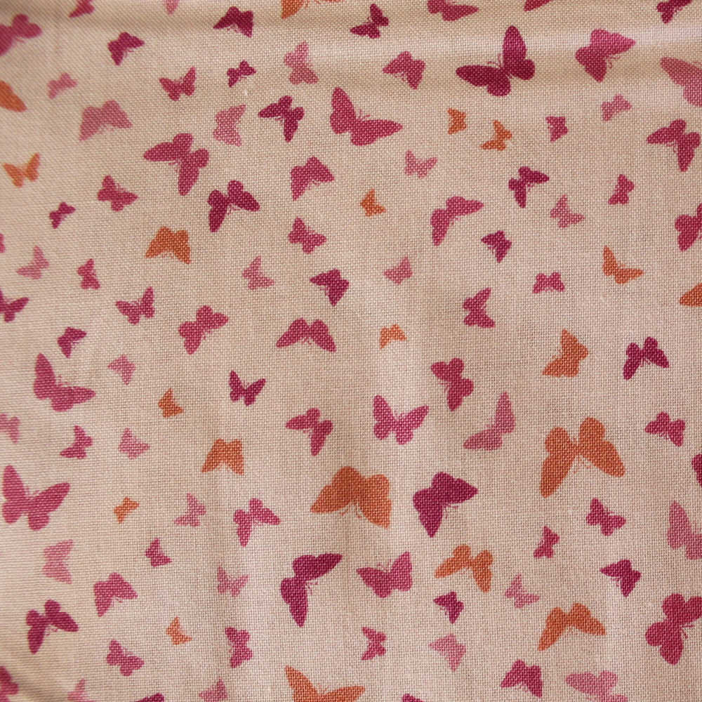 Pink Butterflies Tiny Small Cotton Fabric Lewis & - Etsy