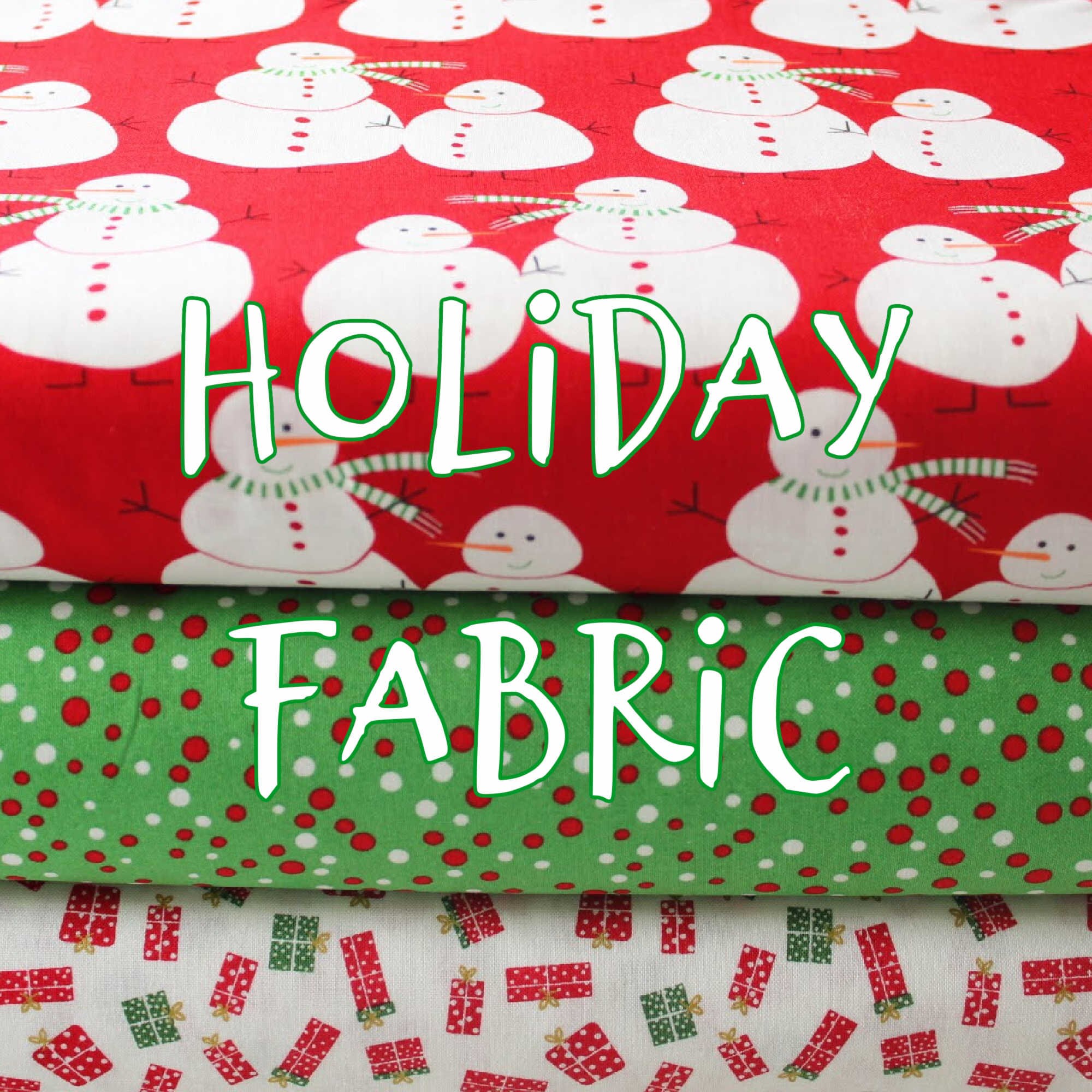 Moda Holiday Fabric Merry Bright Snowman Poinsetta Red Etsy