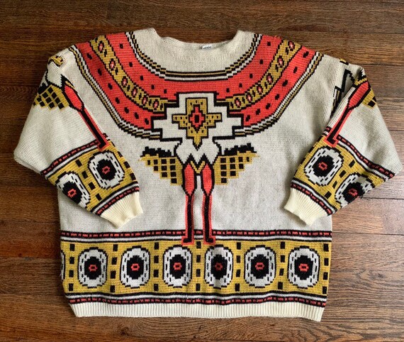 aztec sweater