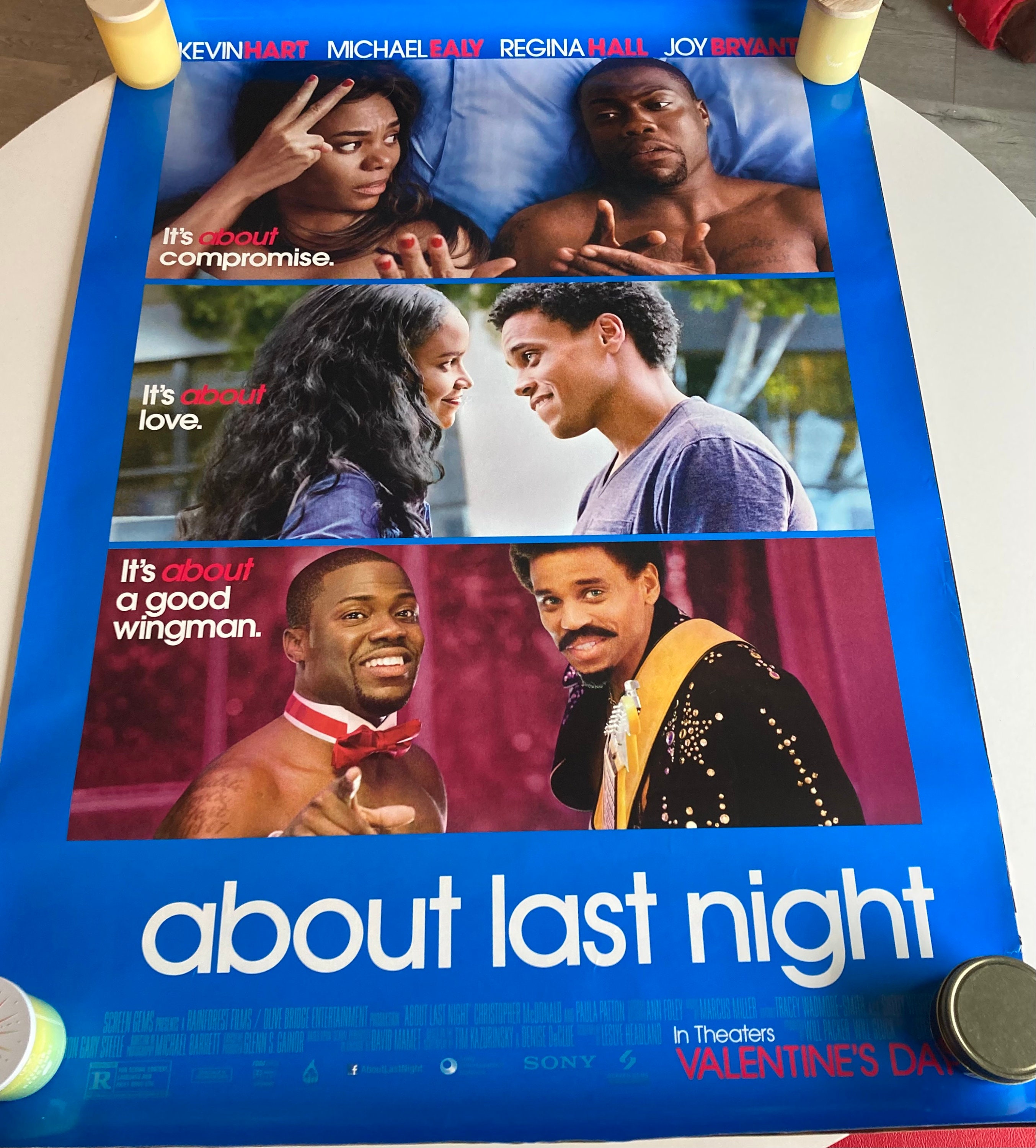 About Last Night Poster