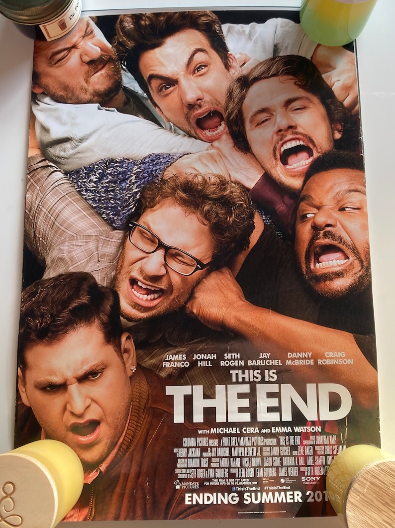 This is the End Small Movie Poster Etsy(04)