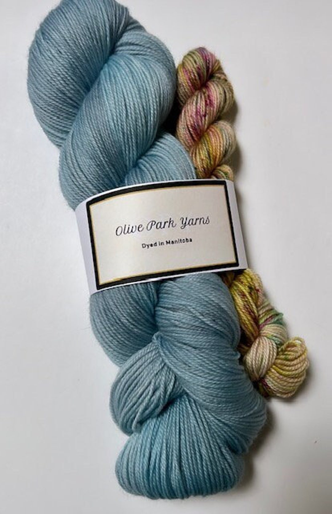 Olive Park Yarns Sock Set 80/20 & 25 Gram Mini Skein Etsy