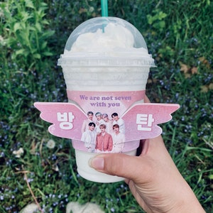 Bts Rm And Jungkook Coffee Sleeve Cup Sleeve Etsy Bts Rm And Jungkook Coffee Sleeve Cup Sleeve Etsy