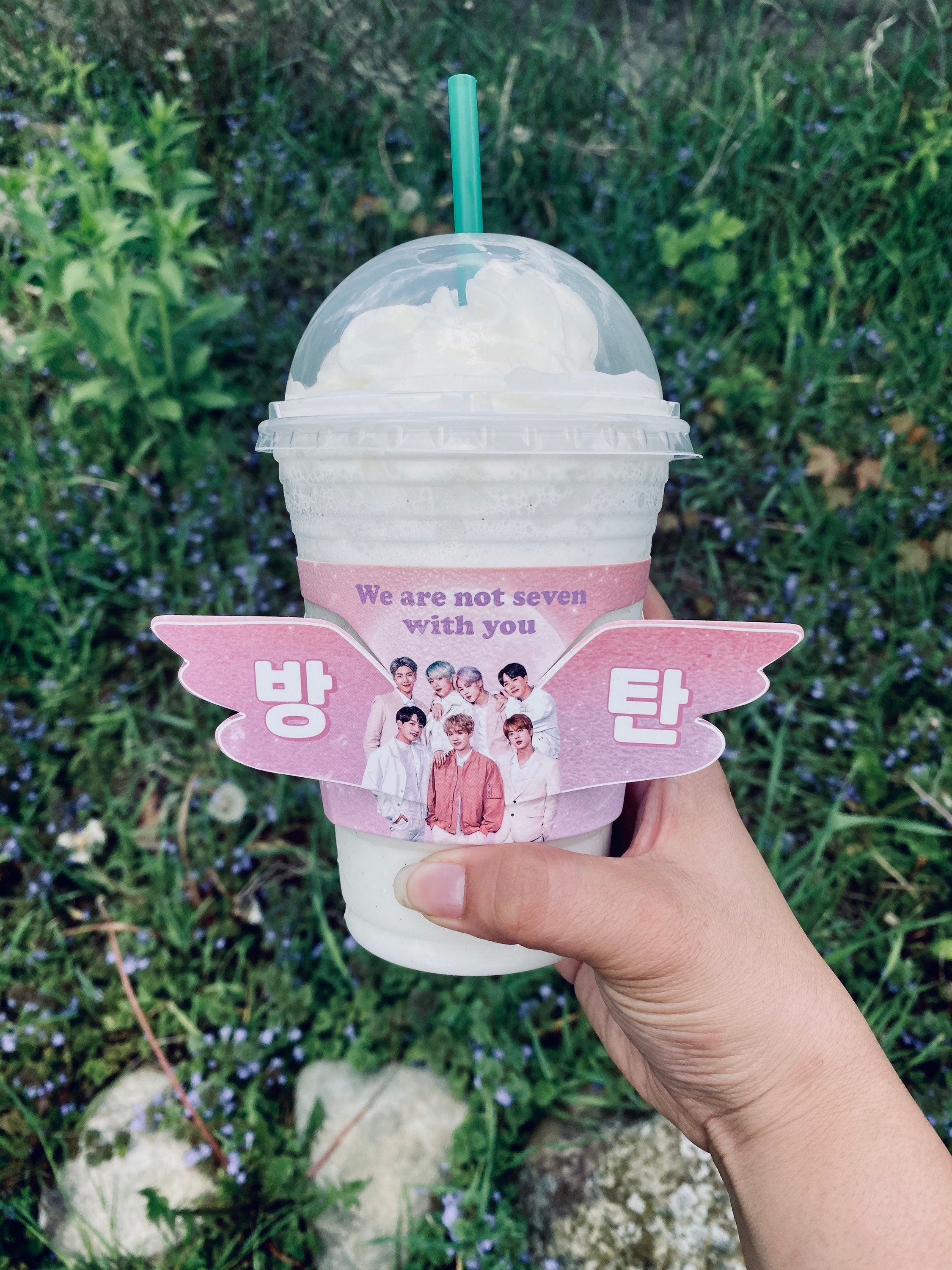BTS Cupsleeve | Etsy