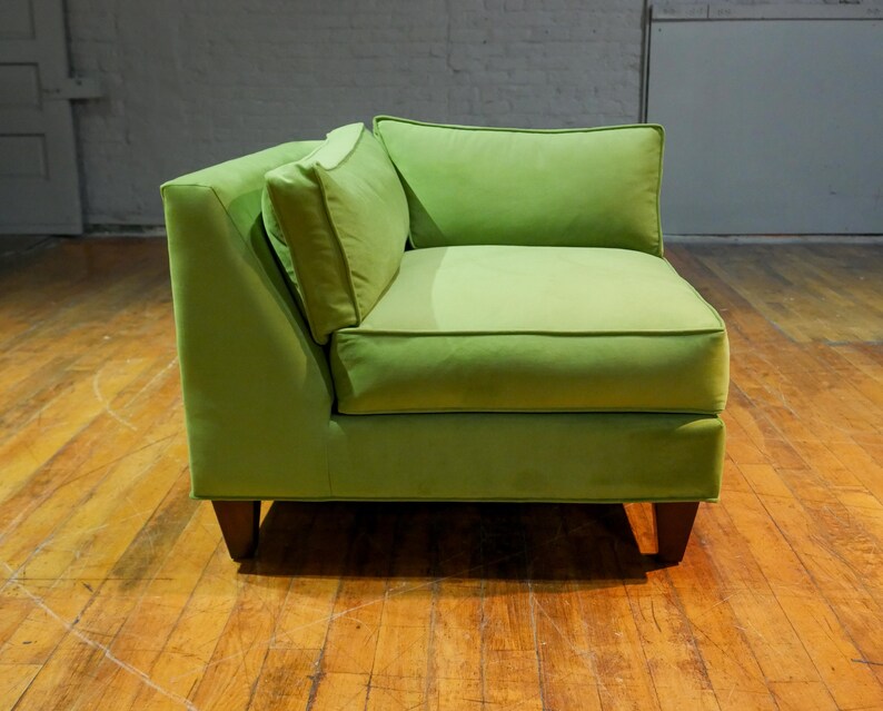 Two Piece Sectional Sofa Living Room Furniture Blue Chip Furniture