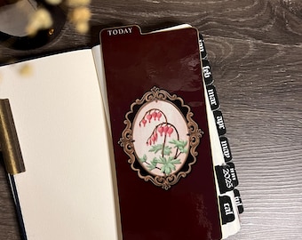 Bleeding Heart Pencil Board: Planner Dashboard, Page Marker