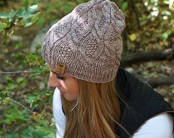 Knitting Pattern | CAIRN BEANIE and COWL by Urban Chic Crochet | One Size Fits Most | Worsted Weight with Single and Folded Brim Options