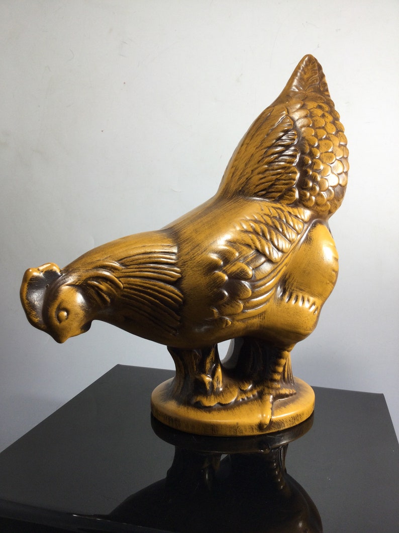 Royal Haeger vintage hen statue