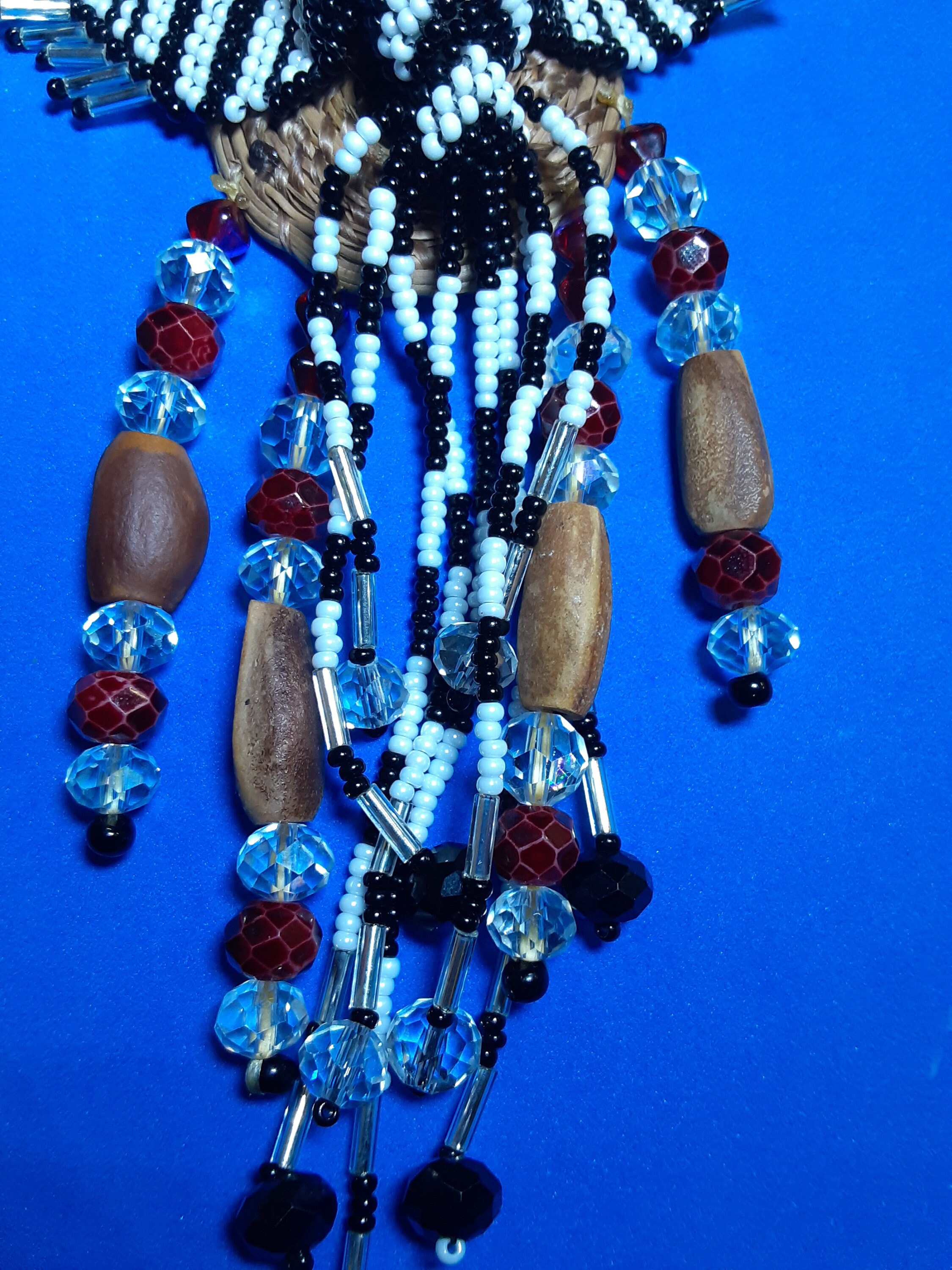 Handmade Native American Pineneedle Necklace