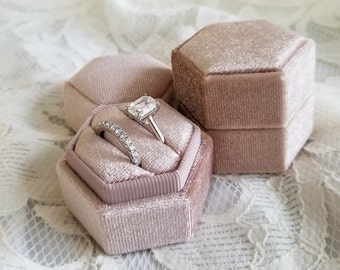 engagement ring with box