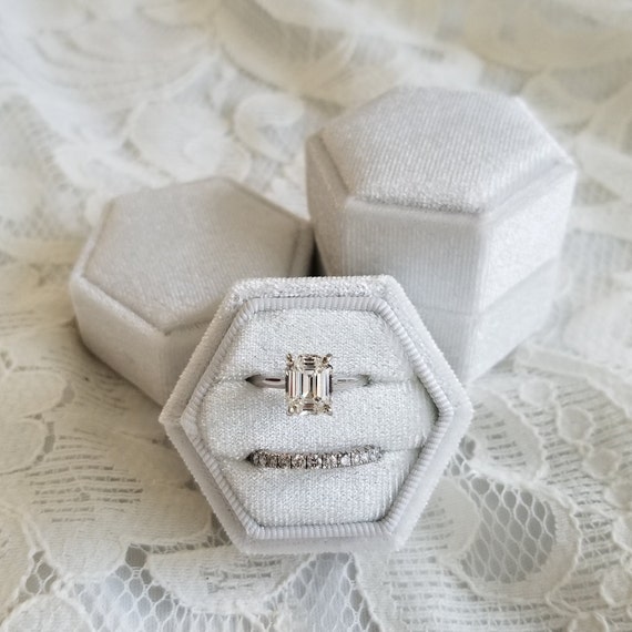 Silver Heart TRINKET BOX , Flower Heart Shaped Gift Box, Engagement Ring BOX  | eBay