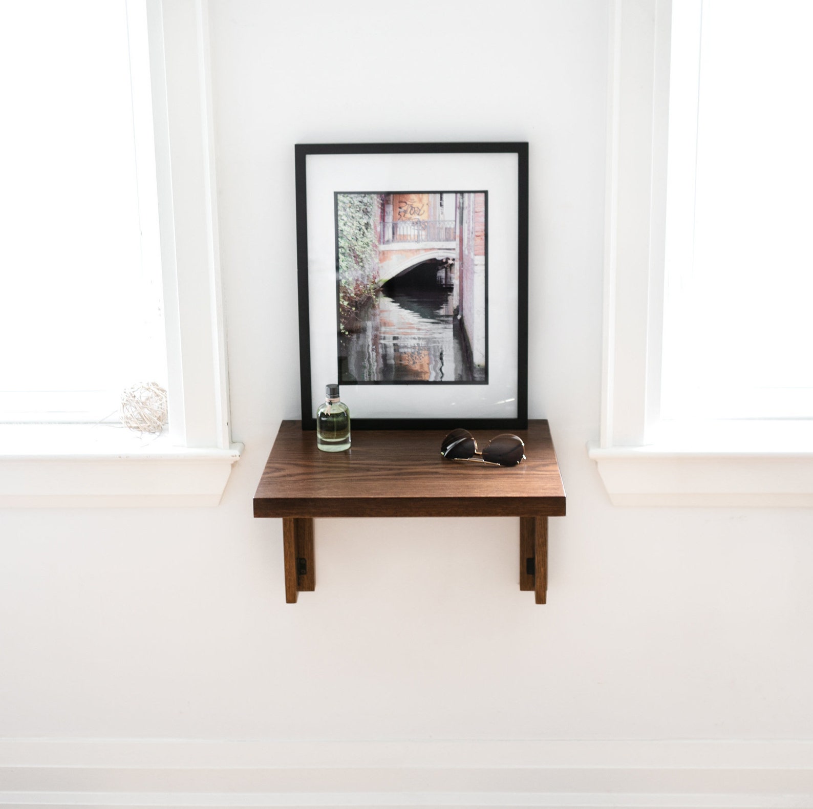 Fold Wall Desk Small Folding Computer Table READY TO SHIP Etsy Canada