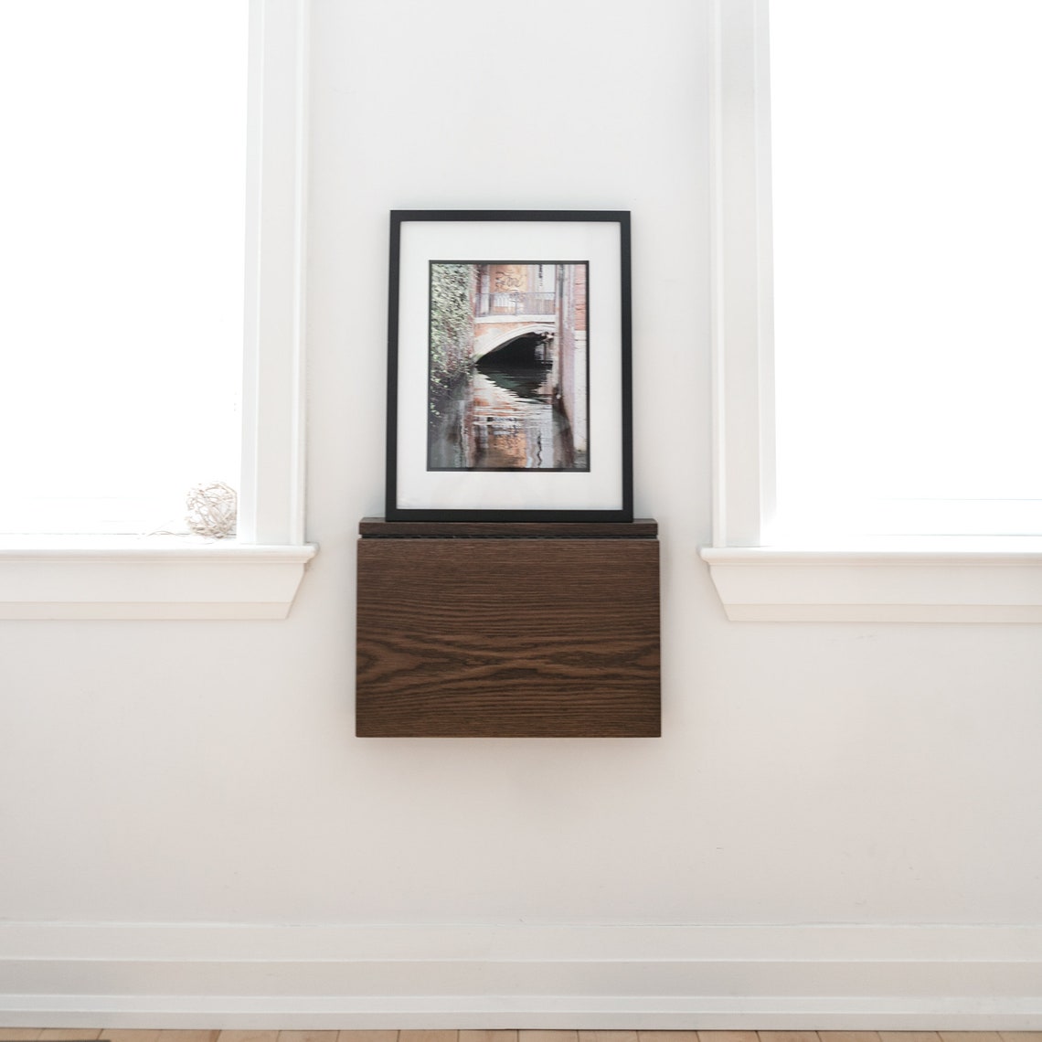 Fold Wall Desk Small Folding Computer Table READY TO SHIP Etsy Canada