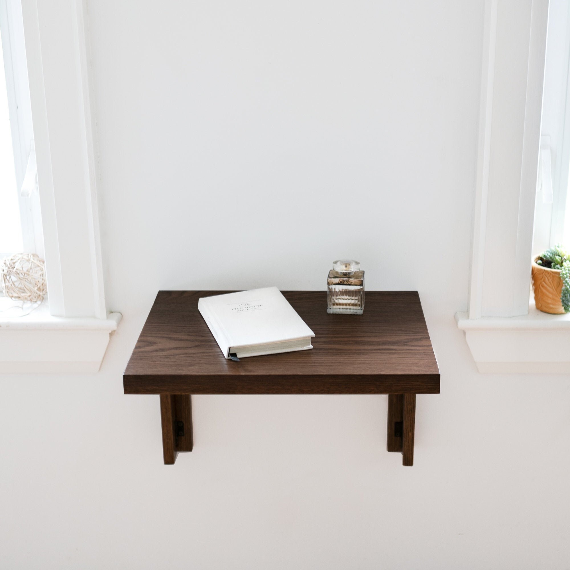 Fold Wall Desk Small Folding Computer Table READY TO SHIP Etsy Canada
