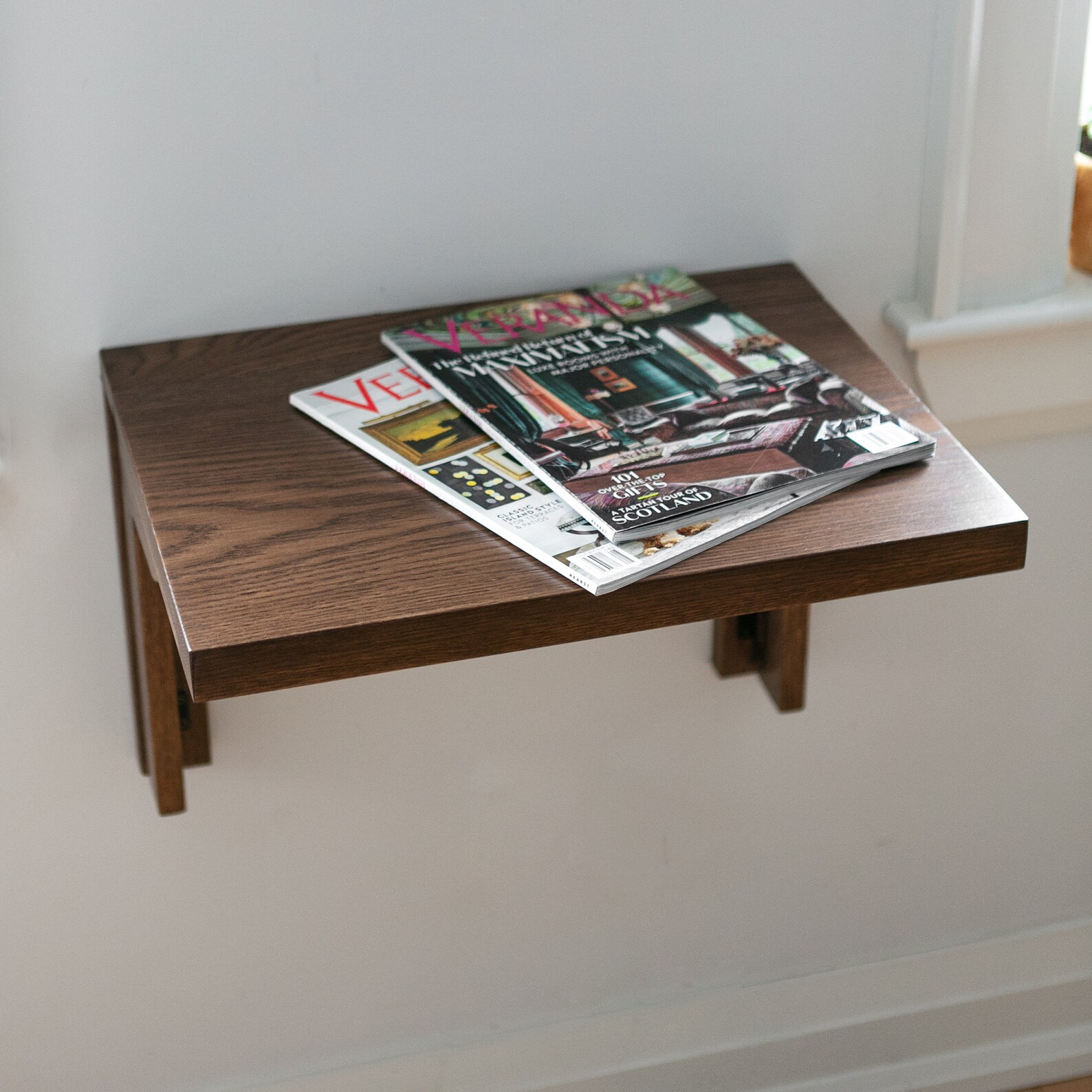 Fold Wall Desk Small Folding Computer Table READY TO SHIP Etsy Canada