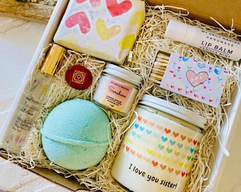 I Love You Sister Spa Gift Box | Organic Self-Care