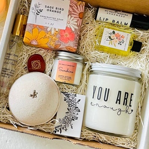 ENCOURAGEMENT SPA GIFT | You Are Enough | Gift for friend | Gift for Co worker