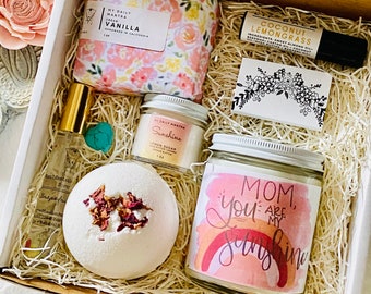 Mom you are my Sunshine Candle Spa gift | Mothers Day Gift | Mom Birthday