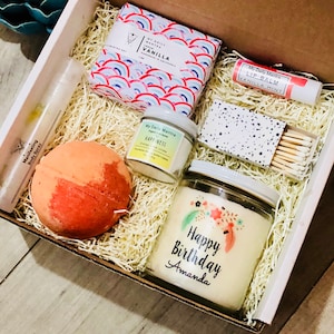 Happy Birthday | Personalized Gift | Organic gift set | Custom Gift box  | Send a Gift |  Gift for Best Friend | Gift for Her | Last Minute
