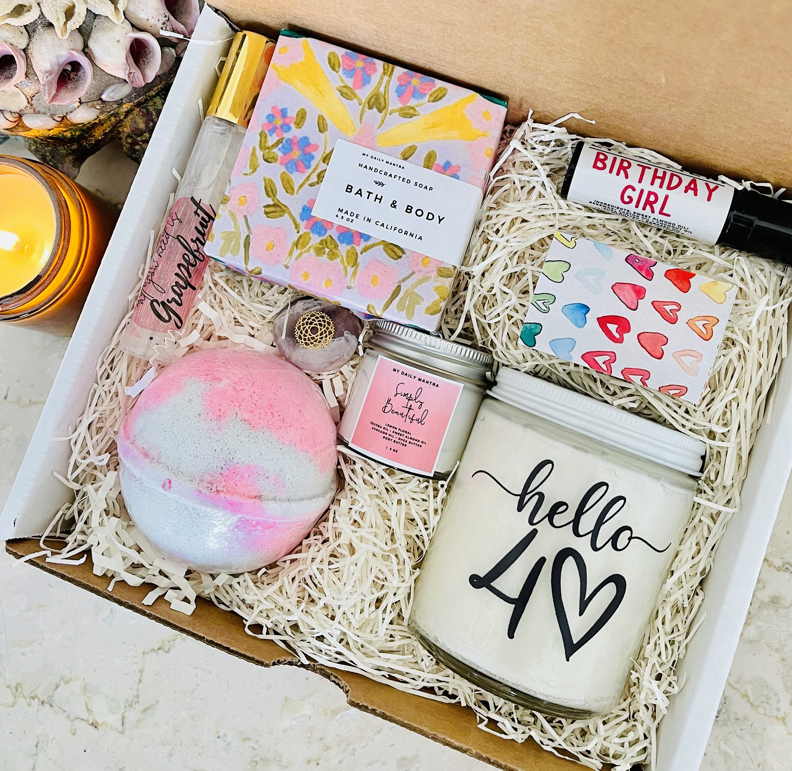 gift basket gift ideas for daughters 40th birthday