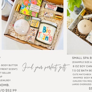 Beautiful Happy Birthday Heart Birthday spa care package | Birthday gift | Spa gift image 8