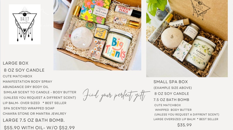 Beautiful Happy Birthday Heart Birthday spa care package | Birthday gift | Spa gift image 8
