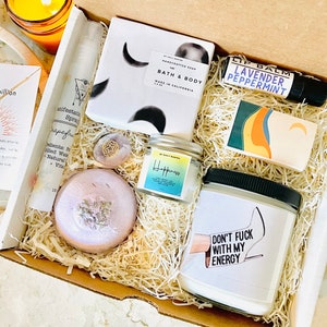 Don't F*ck with my Energy Spa gift box | Urban Outfitters Style box| Christmas Gift Box | My Daily Mantra