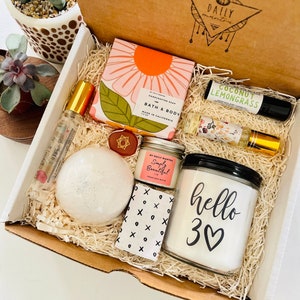 Deluxe Hello Thirty | 30th Birthday Gift | Gift for her | turning 30 | Dirty 30 | gift for her