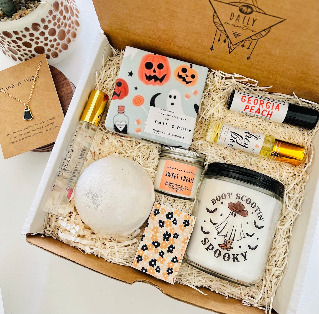 BOOT SCOOTIN SCARY Gift Boo Box for Her | Boo Box | Halloween Gift ...