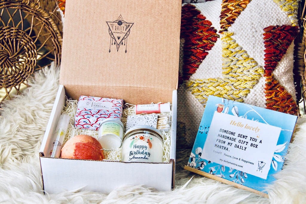 Self Care Box Care Package Get Well Gift Mindfulness Gift Meditation Gift  Surgery Gift Send a Gift Spa Gift Set care Package 