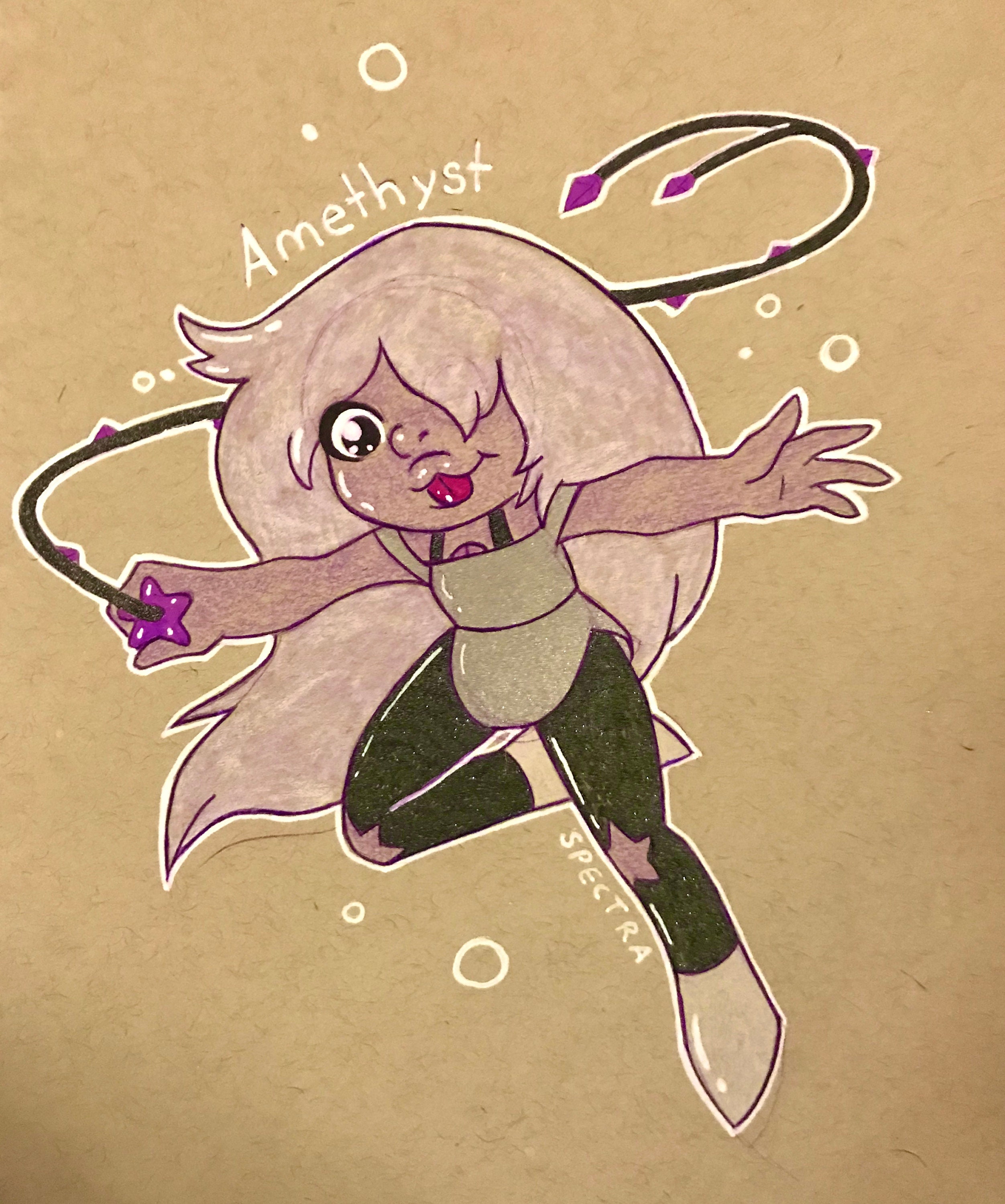 Amethyst Steven Universe Fanart Original Etsy
