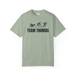 Triathlon Ironman Team Name T-shirt | Customizable Shirt image 8