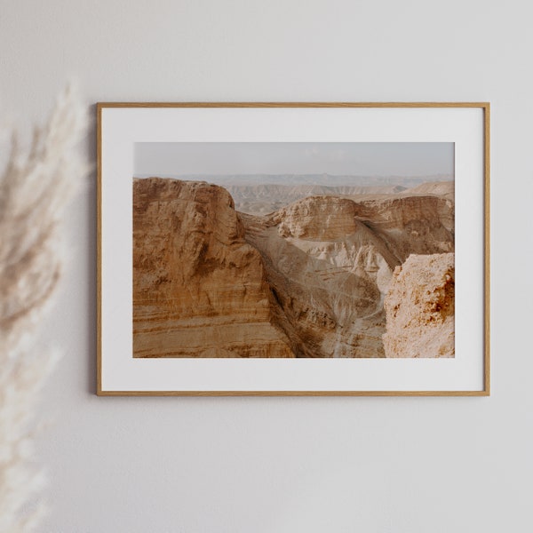 Desert Mountain Photo Print in Israel, downloadable desert print, nature photo, desert photos, sand dune prints, boho Gallery wall
