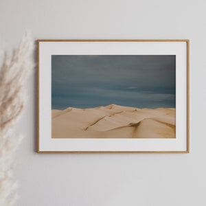 Desert Sand Dune Photo Print in California, downloadable desert print, nature photo, desert photos, sand dune prints, boho Gallery wall