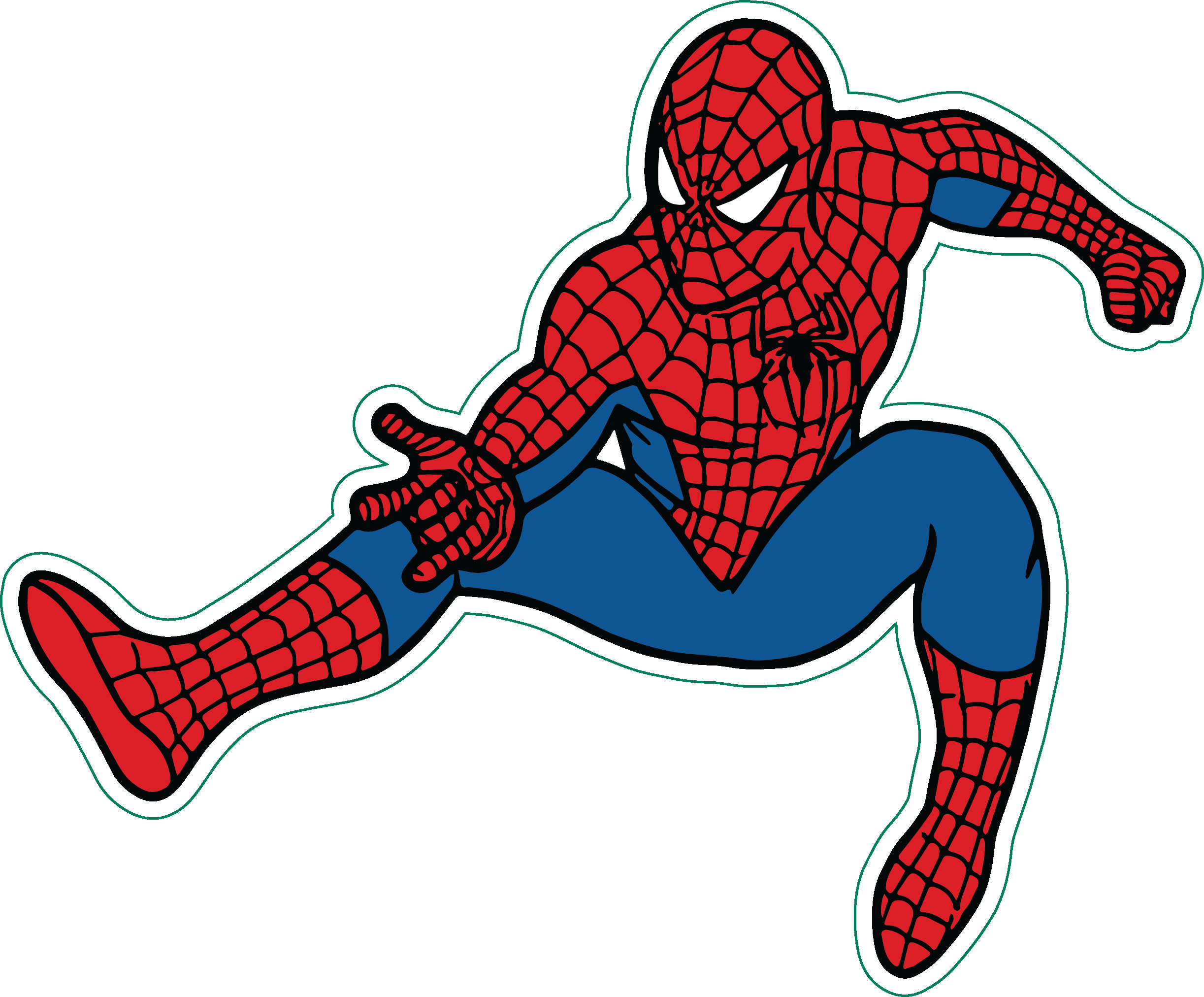 Spiderman Digital Files Only Vector Spider Man Illustrator Pdf