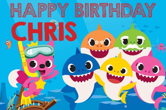 High Resolution Happy Birthday Baby Shark Images