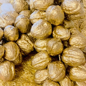 Sofreh aghd  nut cluster, gold  walnut  cluster