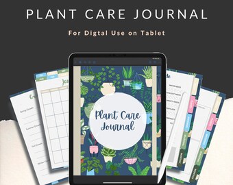 Månadsvis växtjournal + planerare volym 1