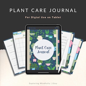 Monthly Plant Journal + Planner Volume 1
