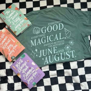 TSITP tee || The Summer I Turned Pretty Graphic Tee || Beach coverup || Team Conrad || Team Jeremiah | Comfort Colors Tee | Belly